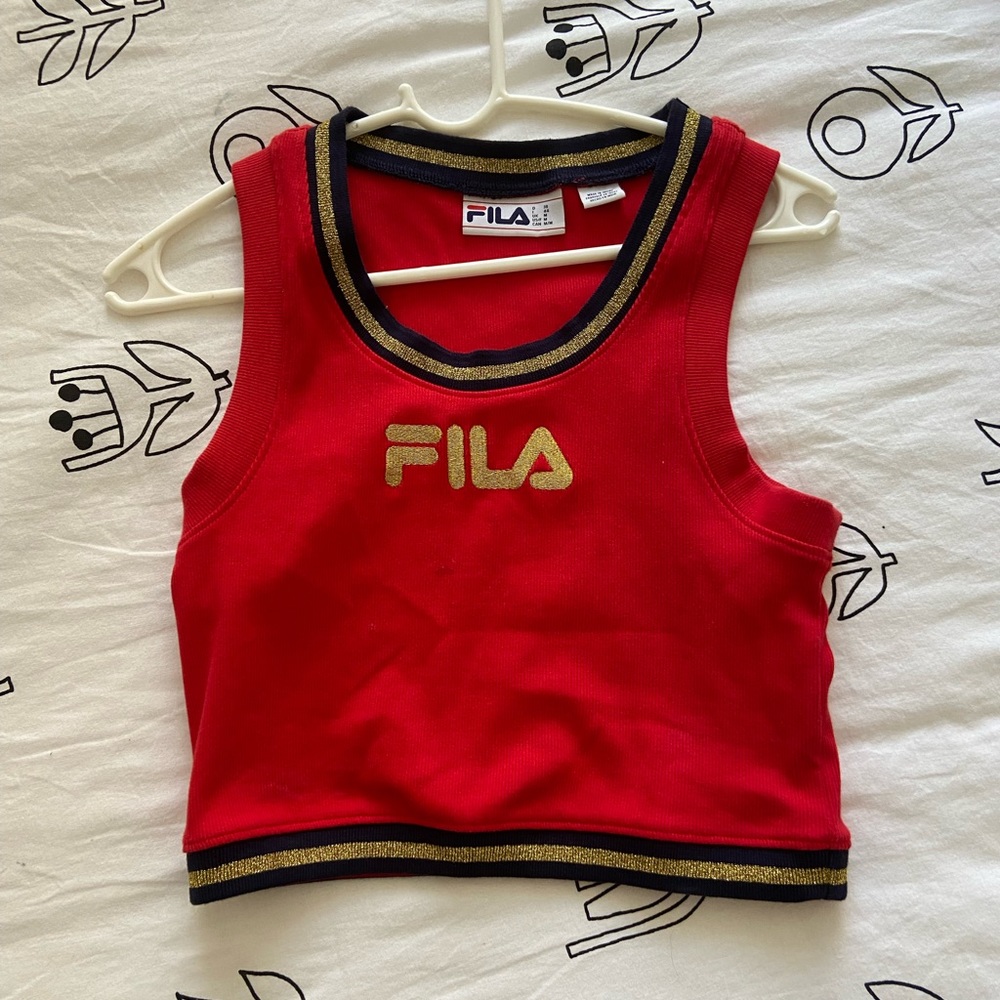 vintage FILA crop top